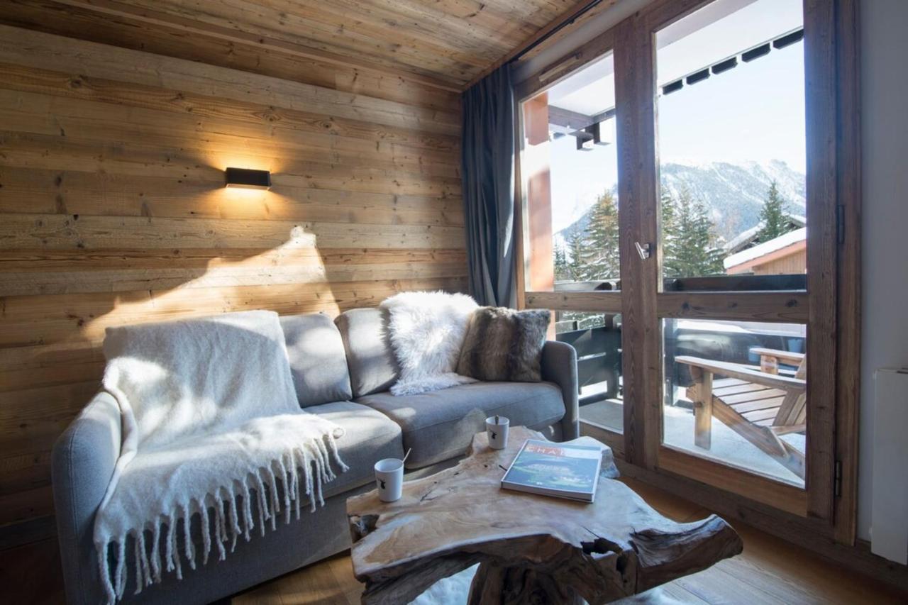 Les Brigues - Appartement Avec Vue Sur La Montagne Et Acces Aux Pistes Κουρσεβέλ Εξωτερικό φωτογραφία