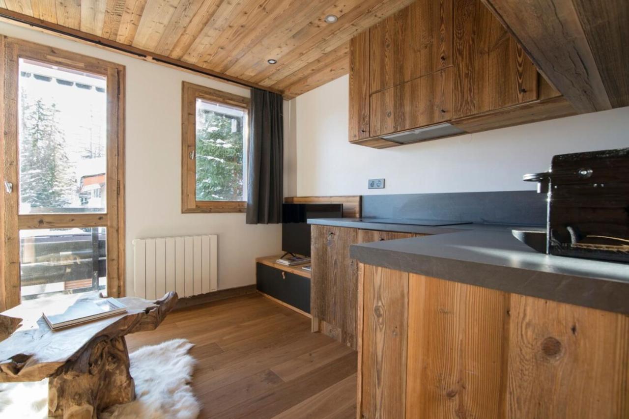 Les Brigues - Appartement Avec Vue Sur La Montagne Et Acces Aux Pistes Κουρσεβέλ Εξωτερικό φωτογραφία