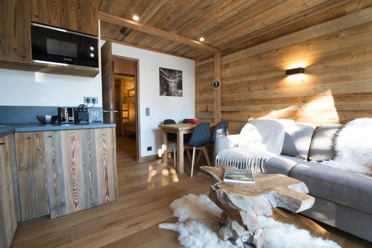 Les Brigues - Appartement Avec Vue Sur La Montagne Et Acces Aux Pistes Κουρσεβέλ Εξωτερικό φωτογραφία